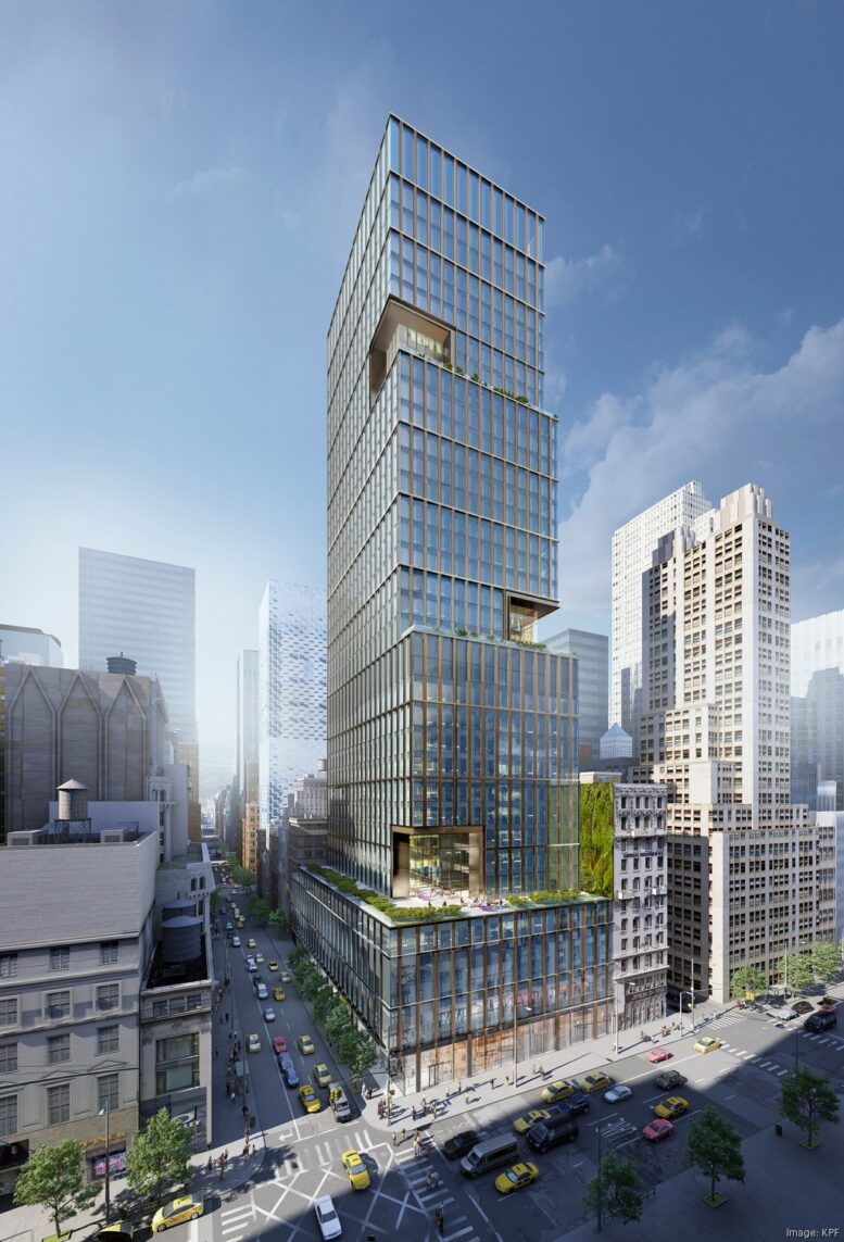 New Renderings Released For Extell's 570 Fifth Avenue Skyscraper In Midtown, Manhattan