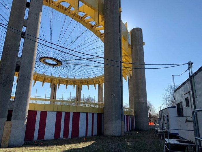 Photos Show New Restoration Work at the New York State Pavilion