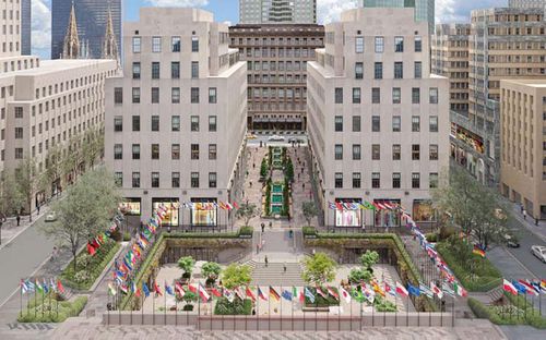 See the Proposed Revamp for Rockefeller Center