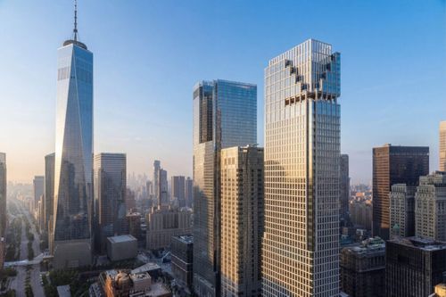 8 Carlisle Street Tops Out at 789 Feet in Manhattan's Financial District
