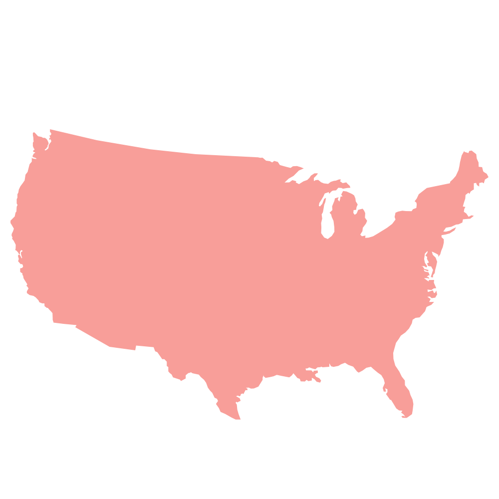 Map of the USA