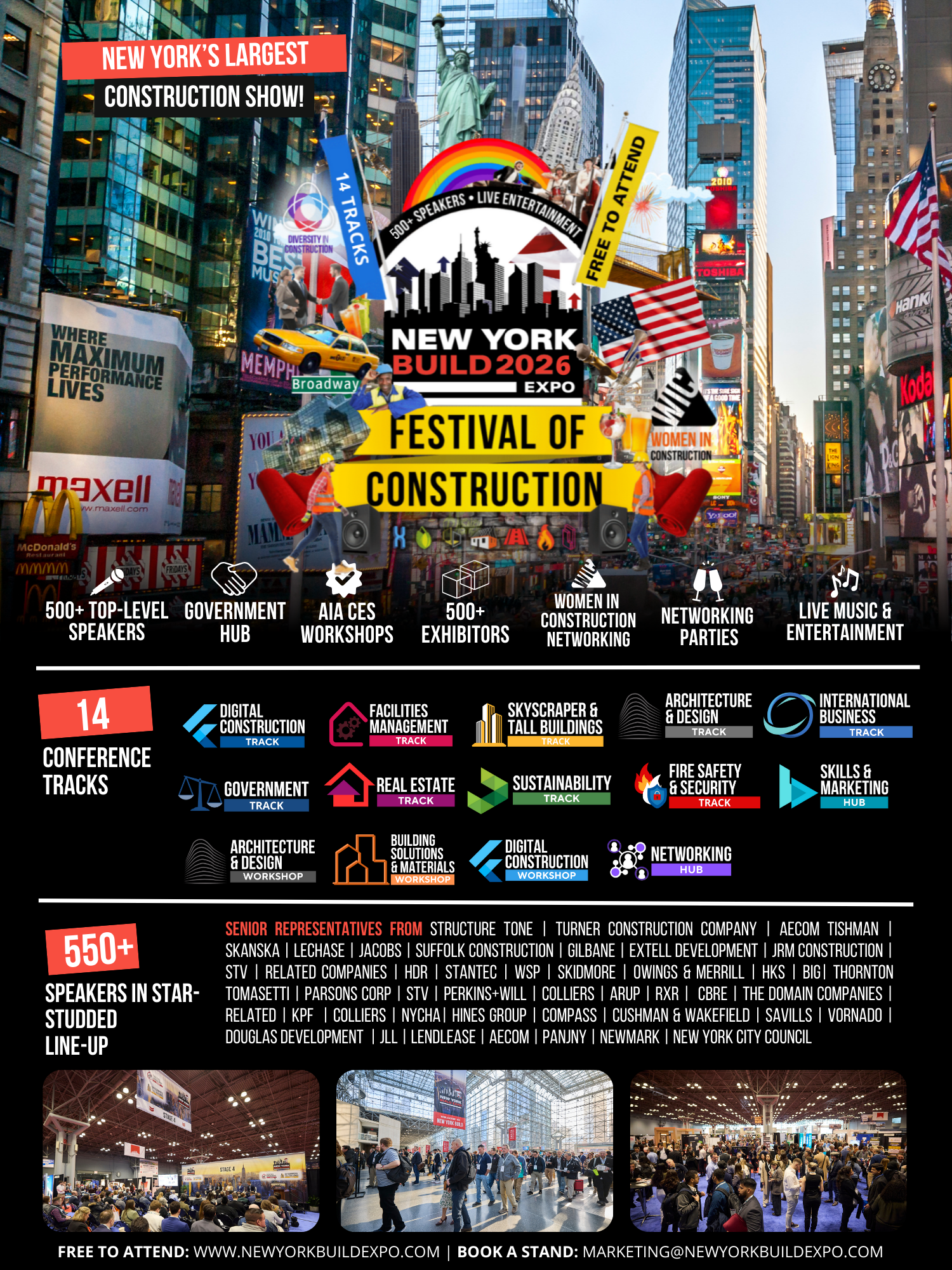 New York Build Construction Show Advert