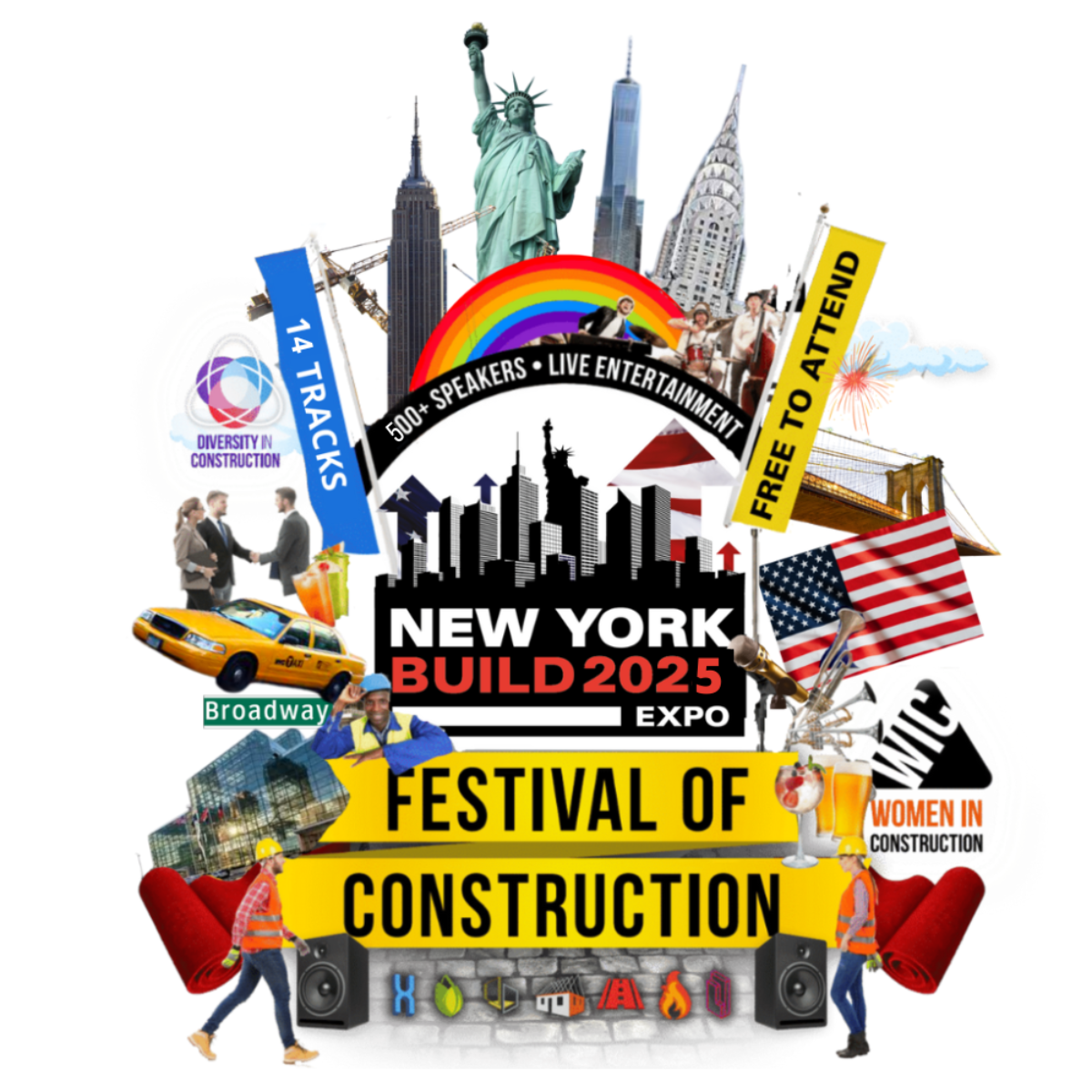 NYB25 Festival of Construction Logo