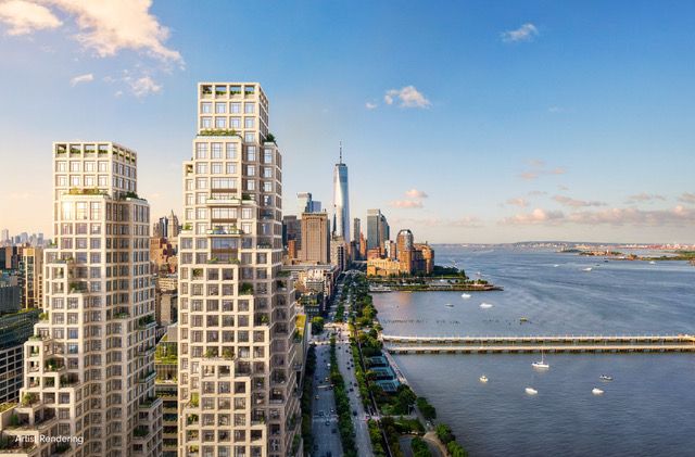 80 Clarkson’s Limestone Fa&ccedil;ade Continues to Progress in Manhattan’s West Village