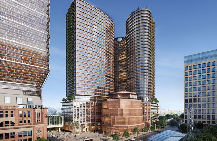 $3 Billion Two-tower Central Place Sydney Proposal Design Revealed