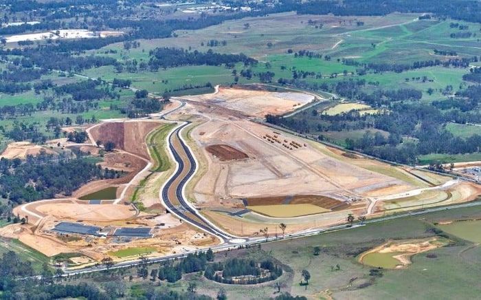 First major infrastructure completed for Western Sydney Airport