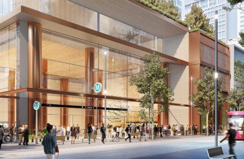 Sydney Metro Revealed Twin Skyscrapers for Hunter Street Station