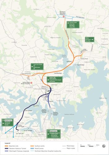 Shortlist Released For Western Harbour Tunnel: Bechtel, Jacobs and Laing O’Rourke