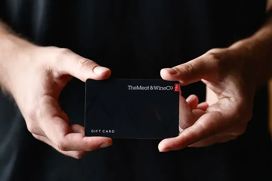 Meat & Wine Co Voucher to the value of $200.00 