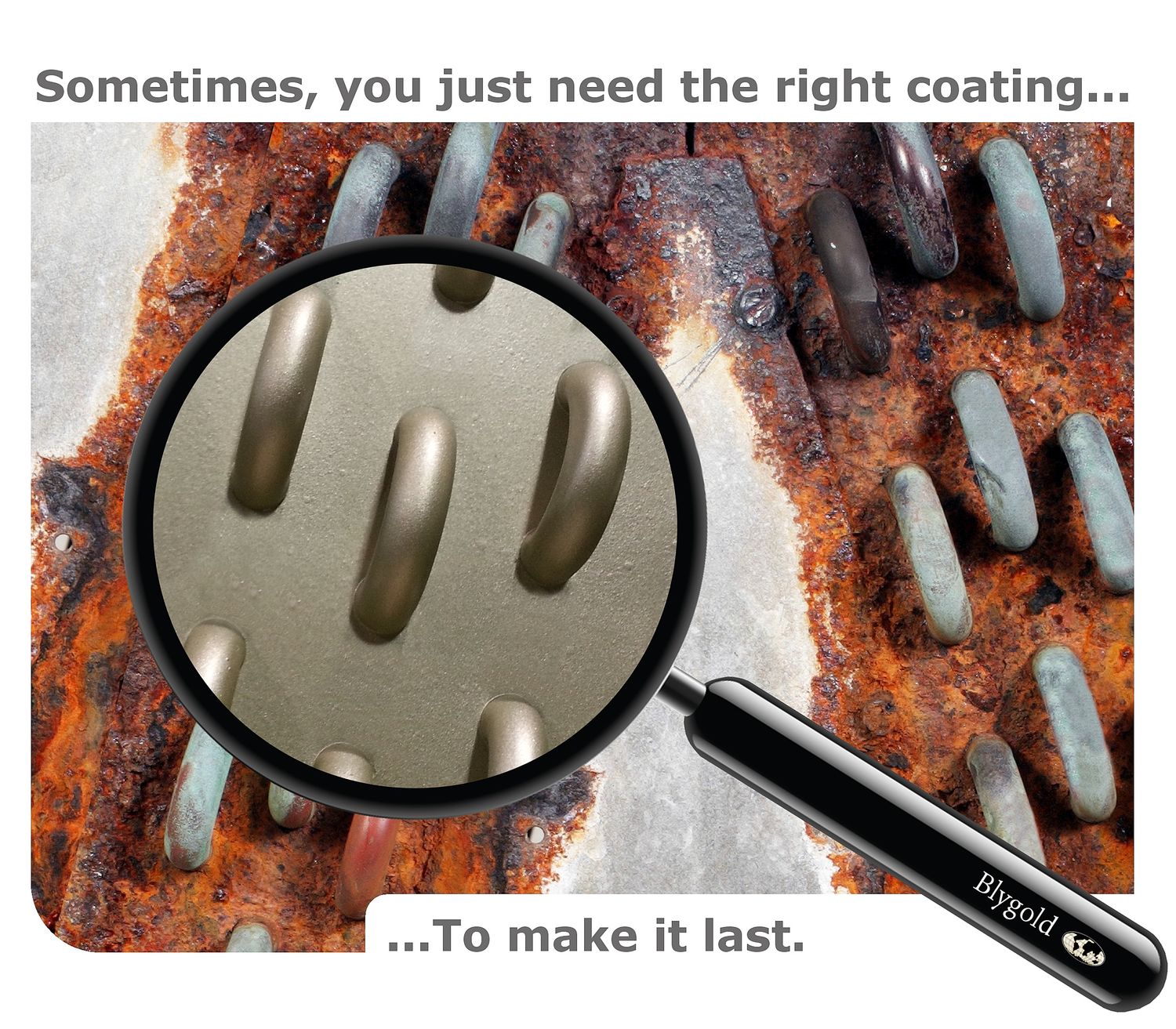 Blygold coil coating outlet