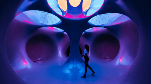 Enter a Labyrinth of Light, Color and Air with Dodecalis Luminarium