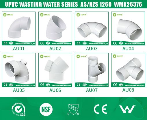 SAM-UK WATERMARK PLASTIC FITTINGS AND PIPES