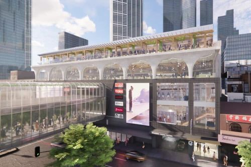 Melbourne Central expansion begins
