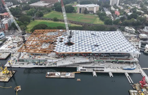 Sydney Fish Market’s Landmark Roof Completed