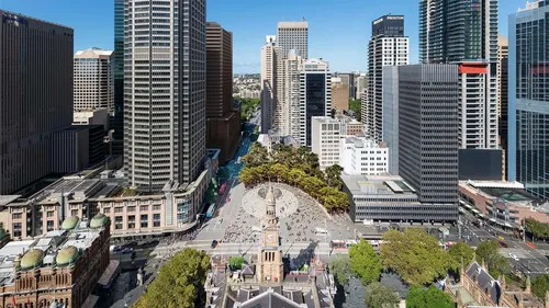 Application lodged for square opposite Sydney Town Hall