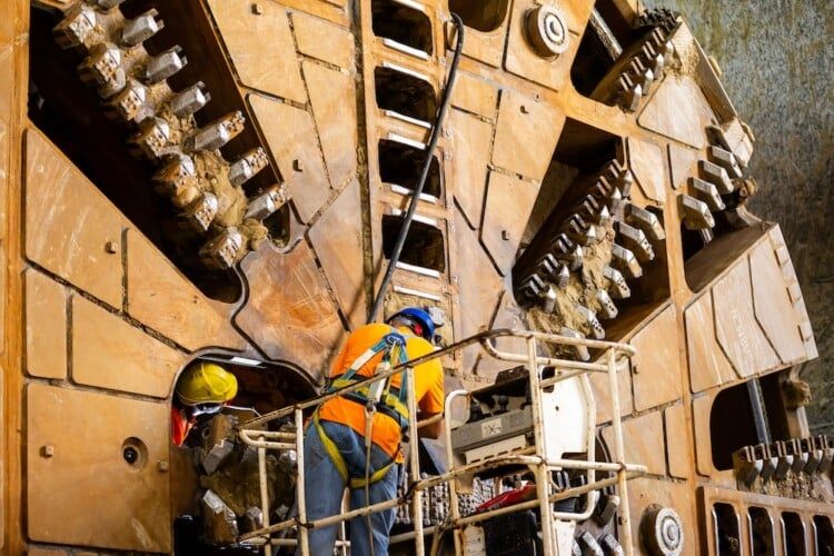 TBM Launch Caverns Completed for Western Harbour Tunnel Project