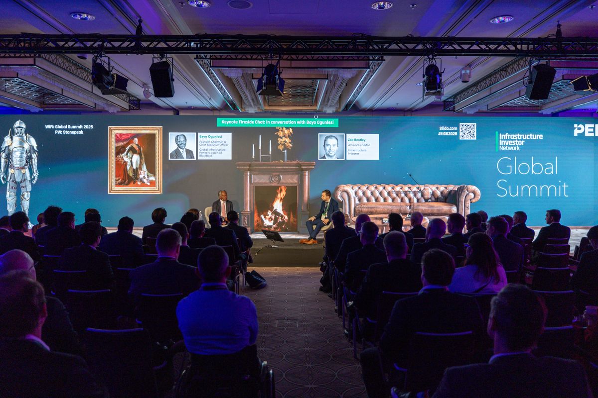 Fireside chat at Infrastructure Investor Global Summit