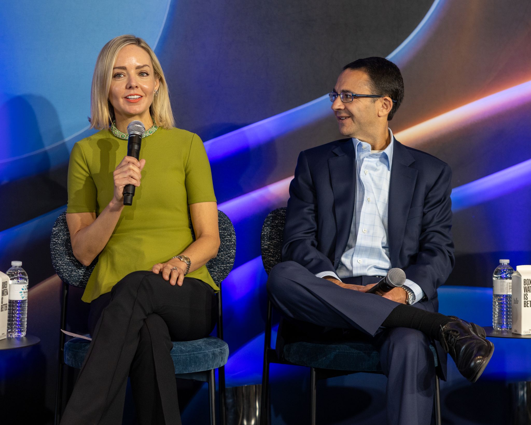 Speaking at the New York Forum