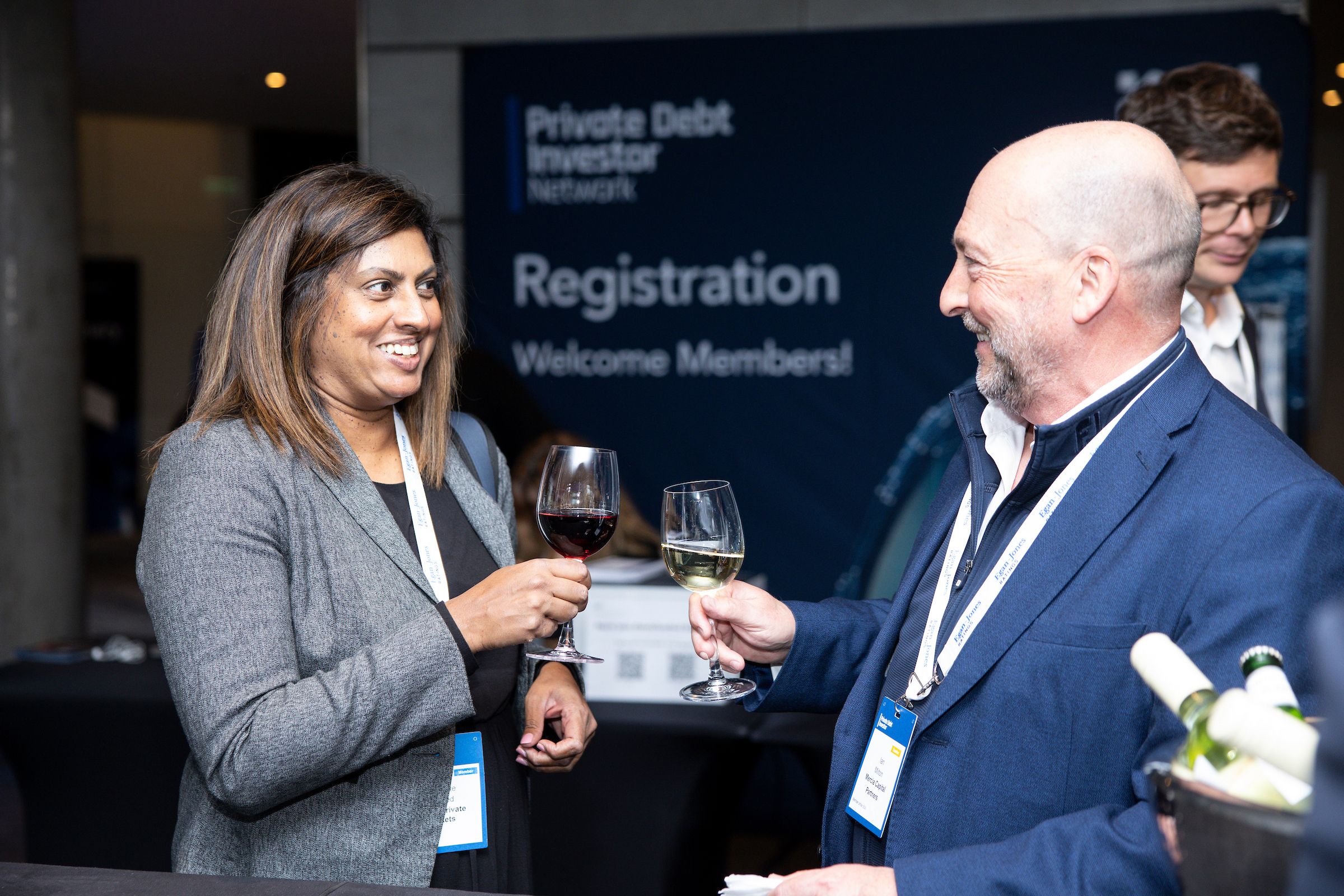 Senior private credit professionals networking at PDI DACH Forum Munich