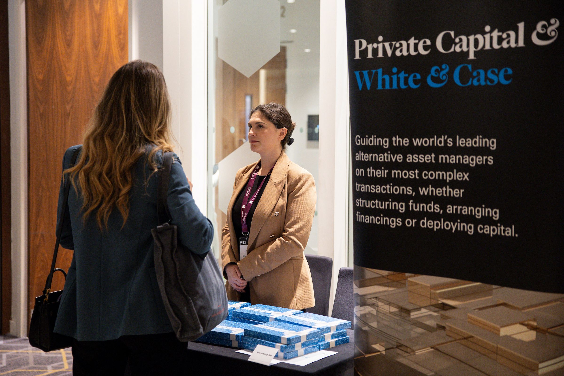 Women in Private Markets Summit sponsor activation