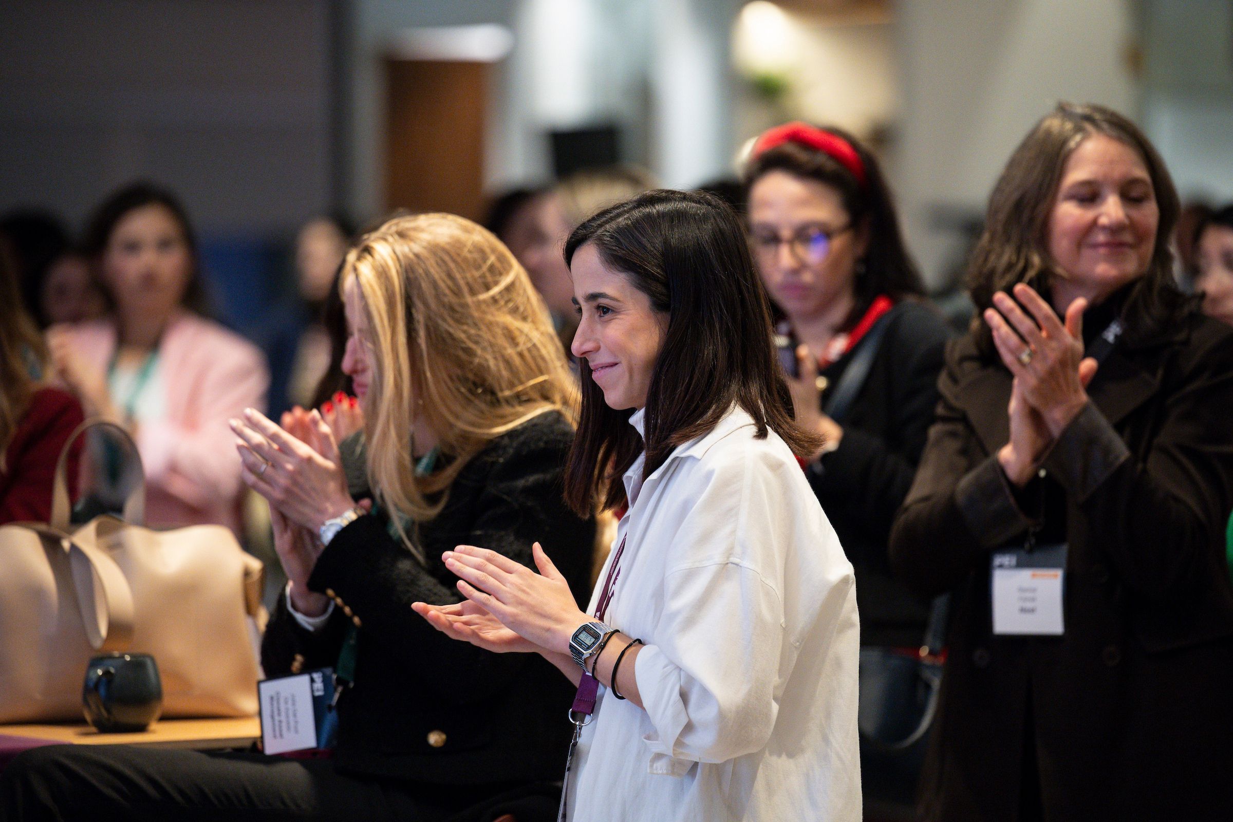 Women in Private Markets Summit attendees during a discussion