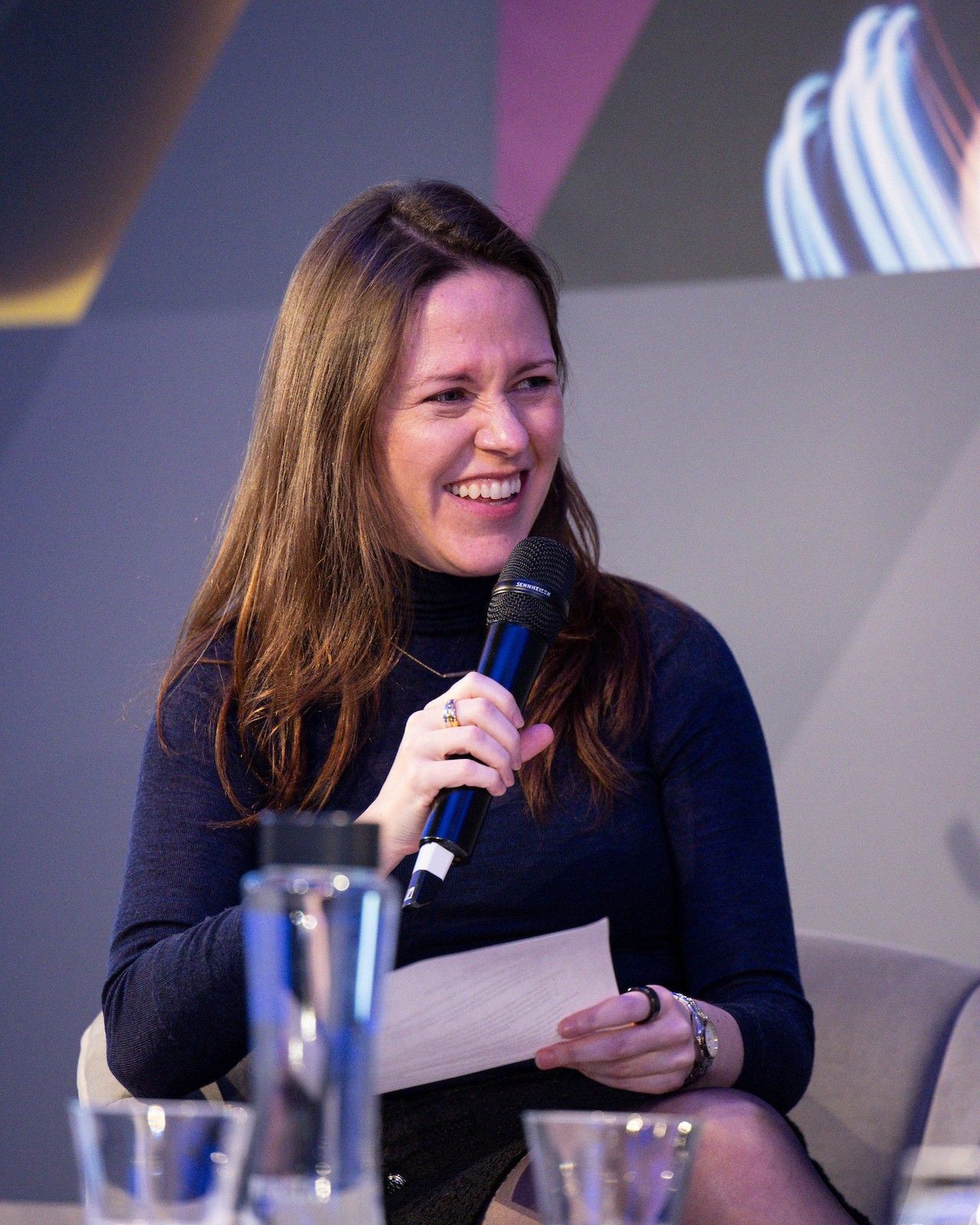 Delegates in discussion at the Women in Private Markets Summit