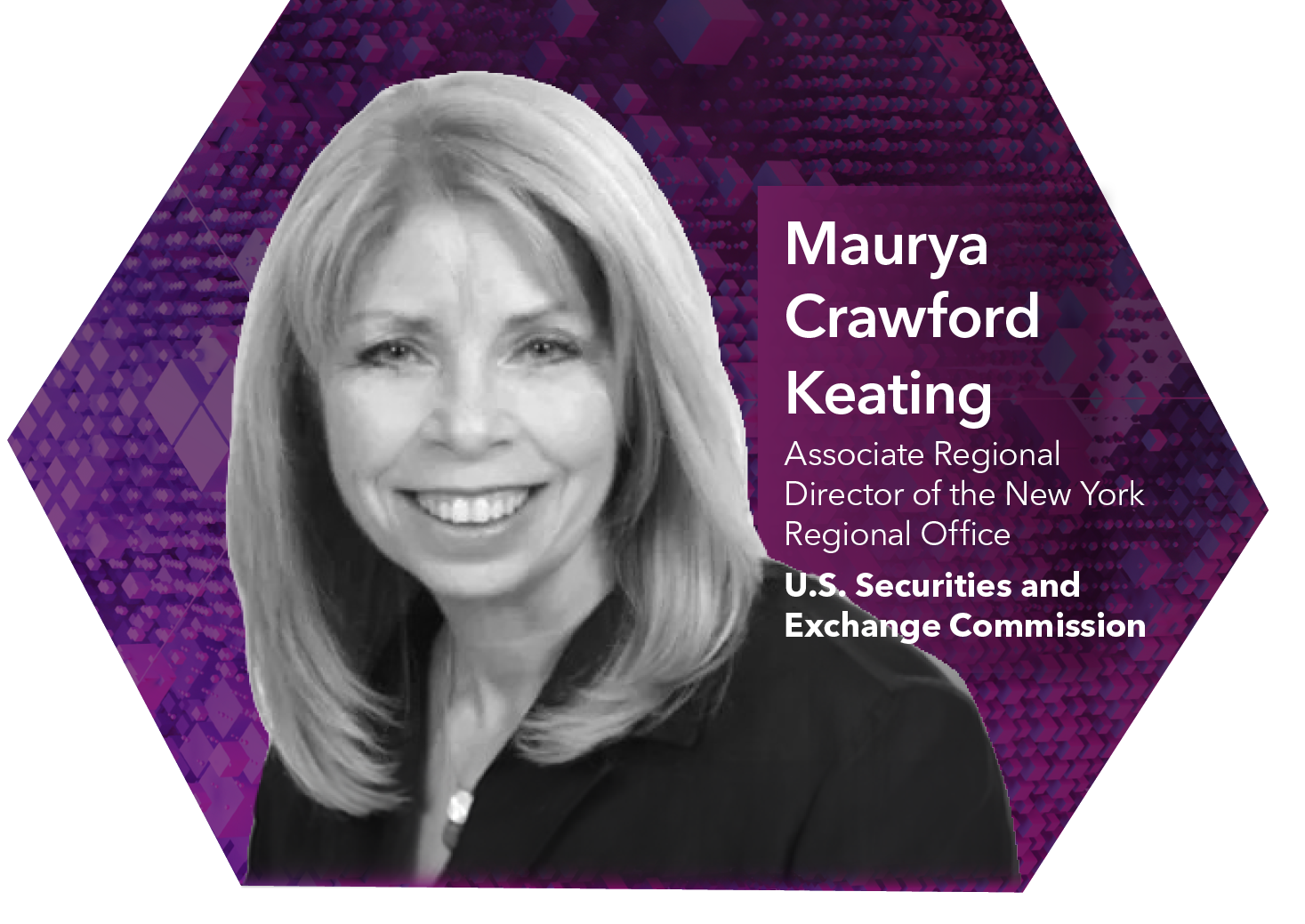 Portrait of Maurya Crawford Keating, Associate Regional Director of the SEC's New York Regional Office.