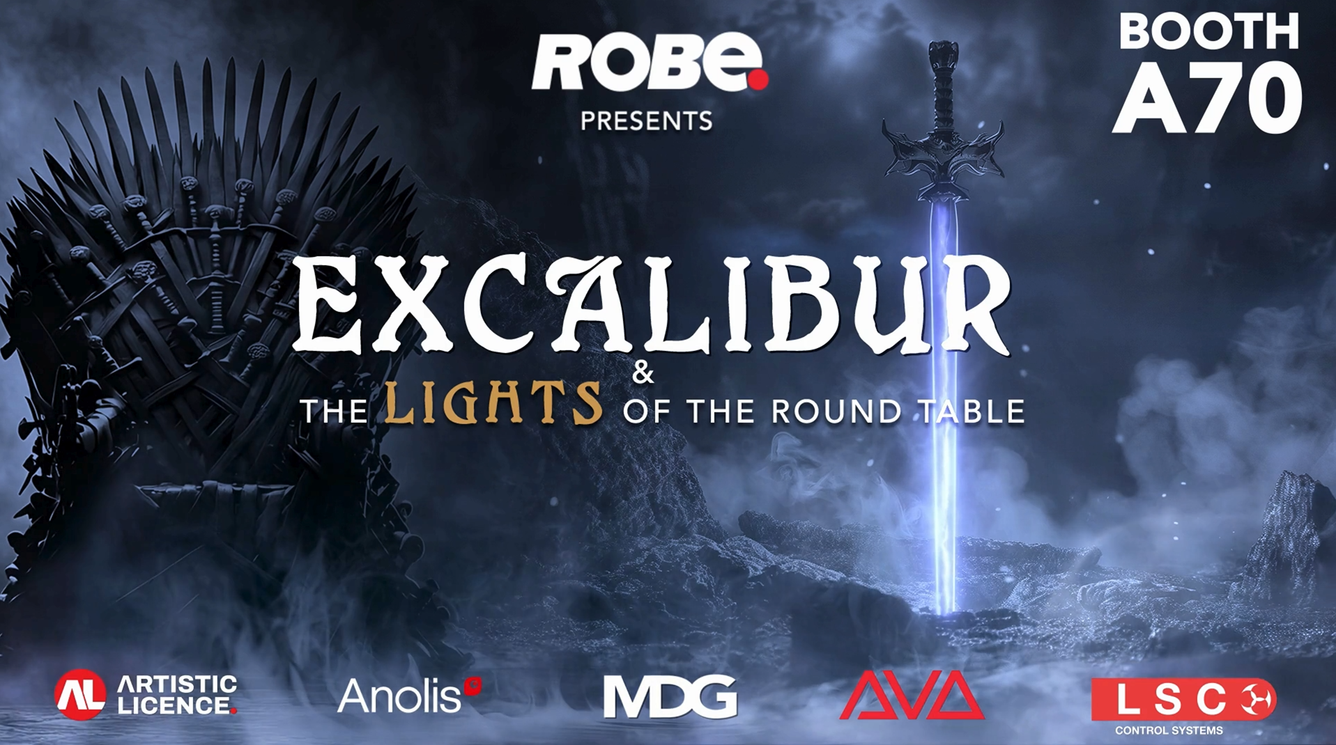 Robe Light Show - PLASA Show London