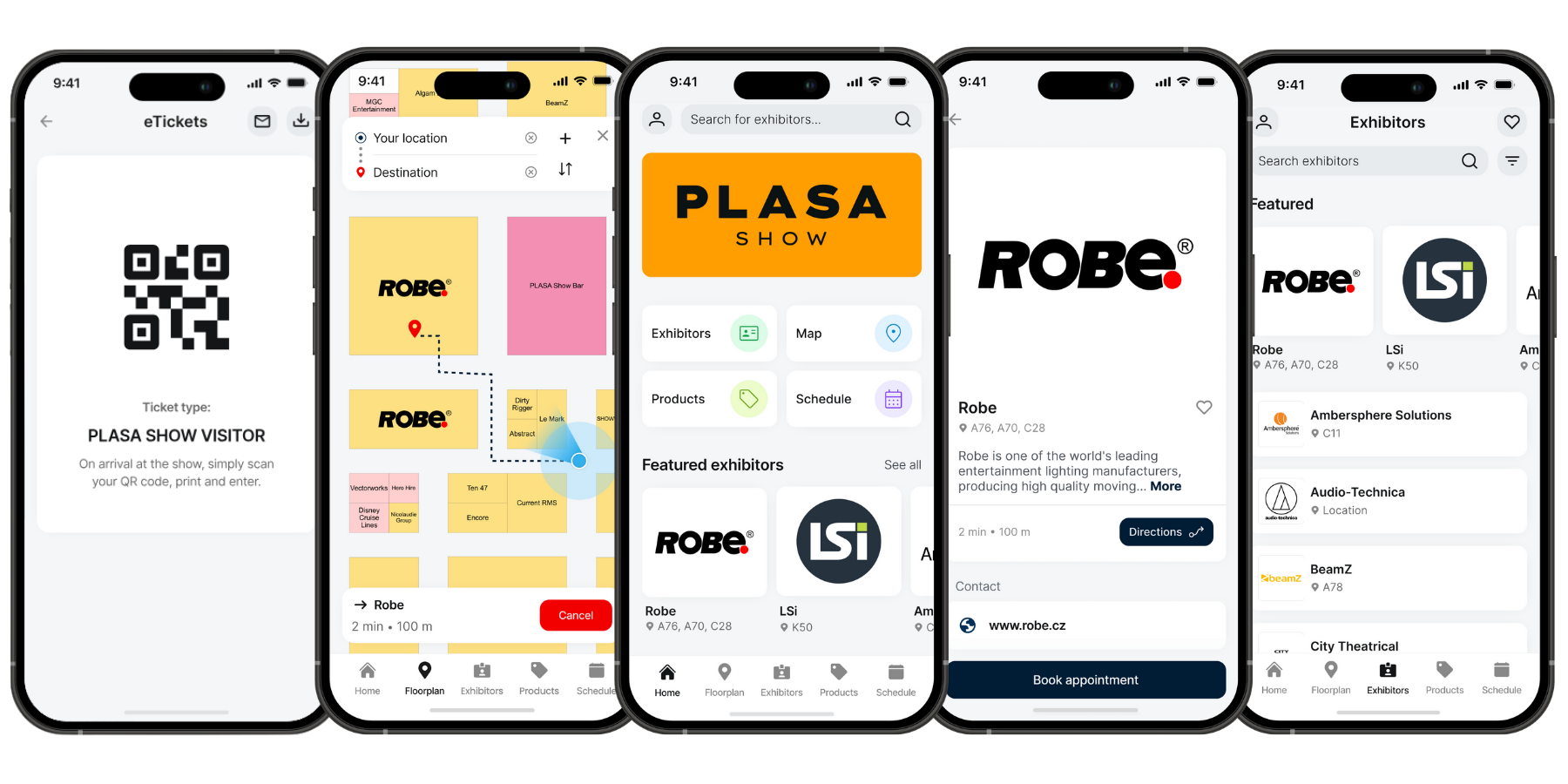 plasa show app pages