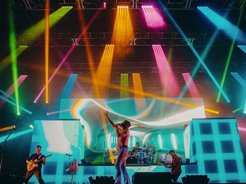 Pixeled's Success with CHAUVET Lights at Enter Shikari Concert