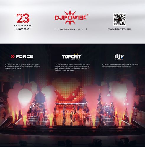 How can DJPOWER lead stage effect line for 23 years?