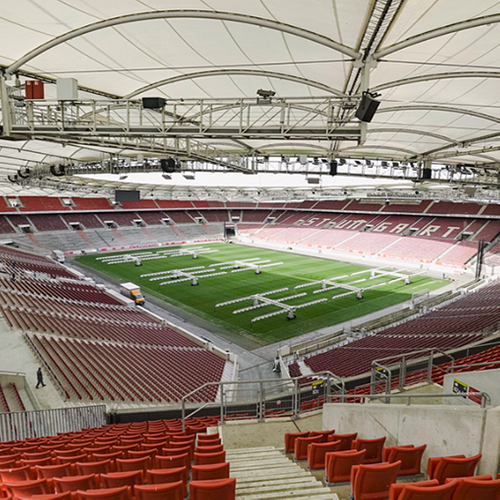 RCF Delivers Mega-Watt Stadium Audio at MHP Arena Stuttgart