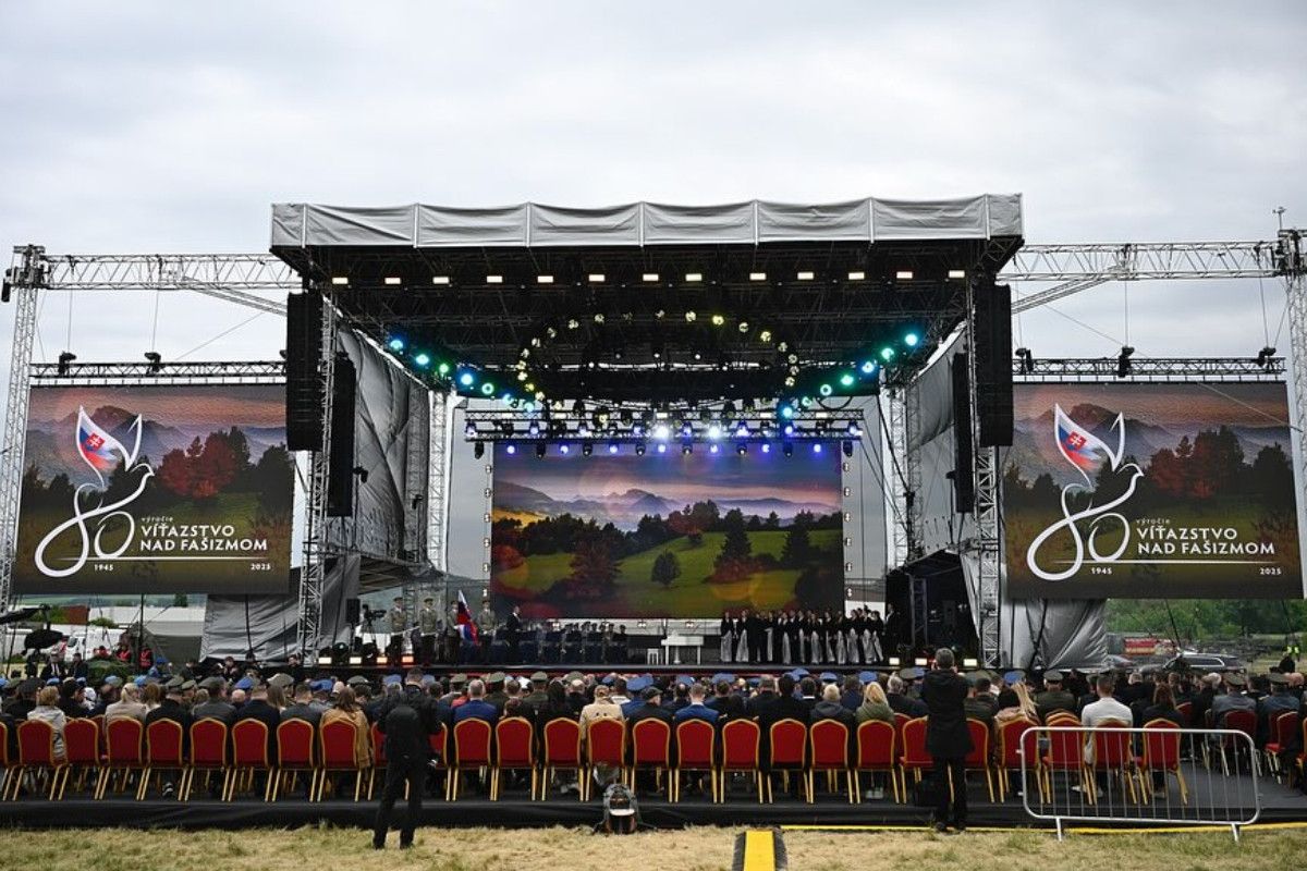 A Towering Display of Lights, Sound, and Video