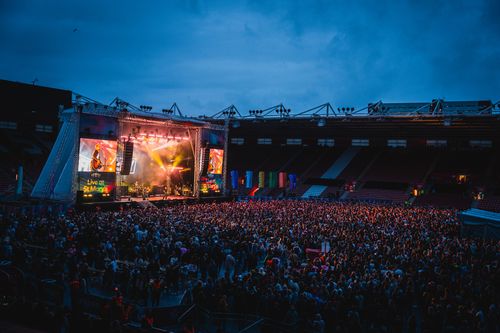 MILOS MR2K Roof System Marks Major HTS Creative Investment with McFly-Led Debut at St Mary's Stadium