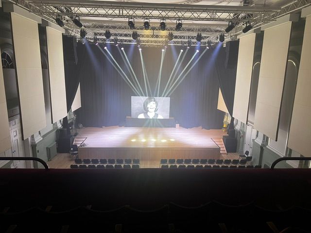 WLA-1 Series Installed at Kidderminster Town Hall by Load Street Studios