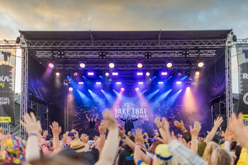 MILOS MR2K Roof System Takes Centre Stage at Guinness World Records™ Breaking Replika Festival supplied by Light Design Ltd