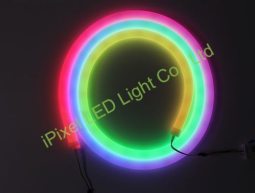 RGB 360° view LED neon tube