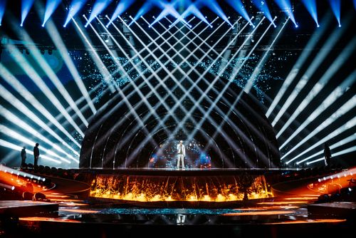 Over 400 Claypaky fixtures at the 2022 Eurovision Song Contest