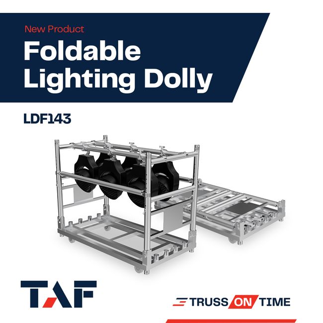 Foldable Lighting Dolly