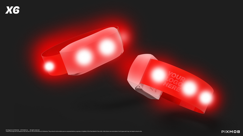 PixMob LED Wristbands - X6