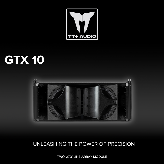 GTX 10 TWO-WAY LINE ARRAY MODULE