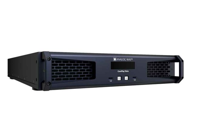 Analog Way Coreplay Tetra