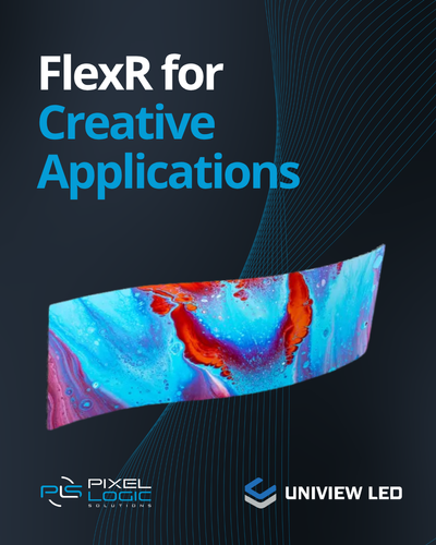 FlexR -  Indoor rental LED panel distributed by PixelLogic Solutions 