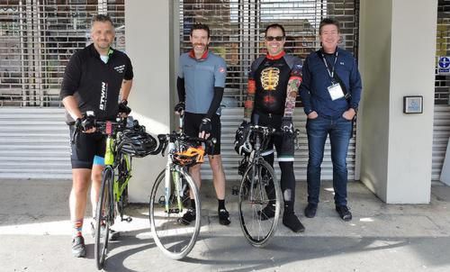 Industry representatives to Cycle to PLASA Show for Charity