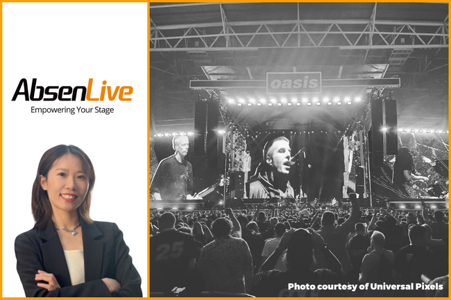 From Oasis to Olympia: Absen’s May Zeng on innovation and inspiration at PLASA Show