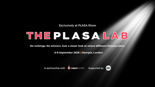 PLASA Show launches The PLASA Lab: a new anonymous demo experience