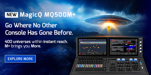 Introducing the MagicQ MQ500M+ Stadium Console