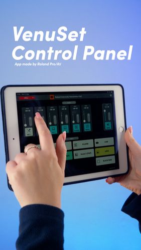 Roland VenuSet Control Panel App