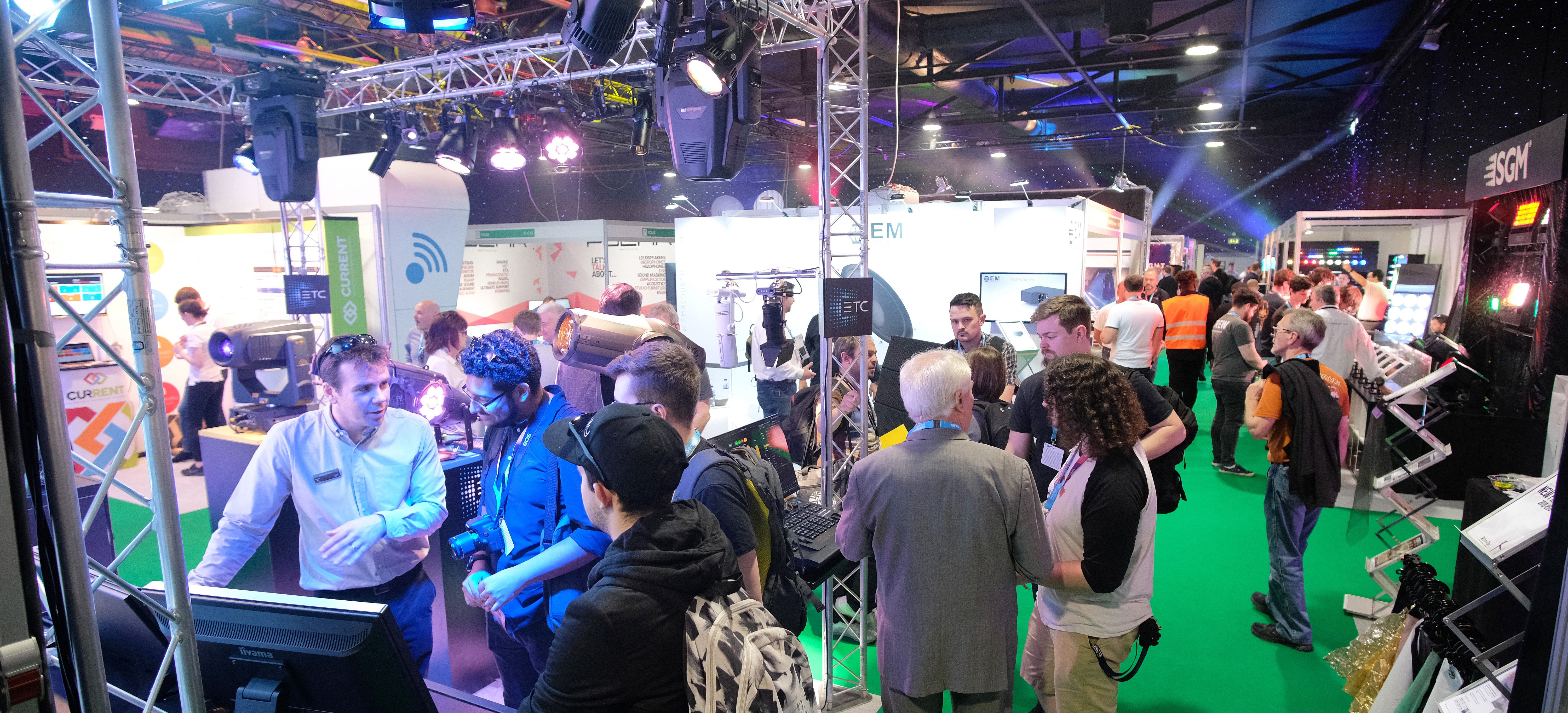 PLASA Focus Leeds show floor