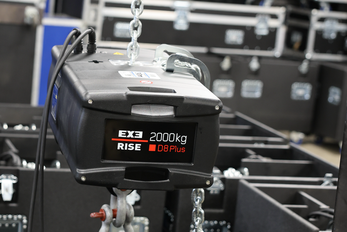 A4iUK - 2t EXE Hoist Investment by TSL Lighting